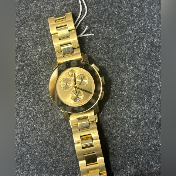 Movado Bold gold tone New - Picture 7 of 8